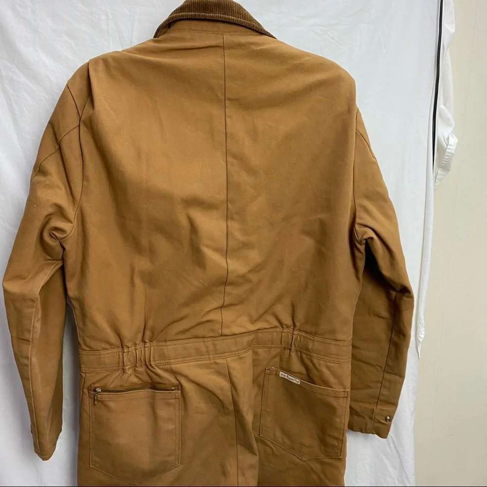 Walls Blizzard Pruf USA  Tan Insulated Apparel coveralls. Sz 42-44 - Picture 2 of 16